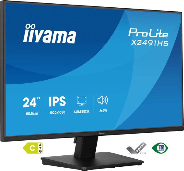 IIYAMA X2491HS-B1 ProLite 23.8" LCD IPS Full HD HDMI Altavoces
