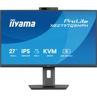 Miniatura 4 de MONITOR IIYAMA 27" CON CAMARA INTEGRADA DE 5 MP COMPATIBLE CON WINDOWS HELLO, MICROFONO, DOCK USB-C, LAN, CONMUTADOR KVM Y SOPORTE AJUSTABLE EN A