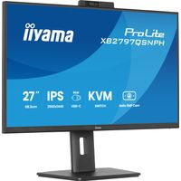 Miniatura 6 de MONITOR IIYAMA 27" CON CAMARA INTEGRADA DE 5 MP COMPATIBLE CON WINDOWS HELLO, MICROFONO, DOCK USB-C, LAN, CONMUTADOR KVM Y SOPORTE AJUSTABLE EN A