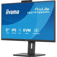 Miniatura 8 de MONITOR IIYAMA 27" CON CAMARA INTEGRADA DE 5 MP COMPATIBLE CON WINDOWS HELLO, MICROFONO, DOCK USB-C, LAN, CONMUTADOR KVM Y SOPORTE AJUSTABLE EN A