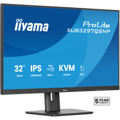 IIYAMA XUB3297QSNP-B1  ProLite 32" LED IPS Quad HD HDMI Altavoces