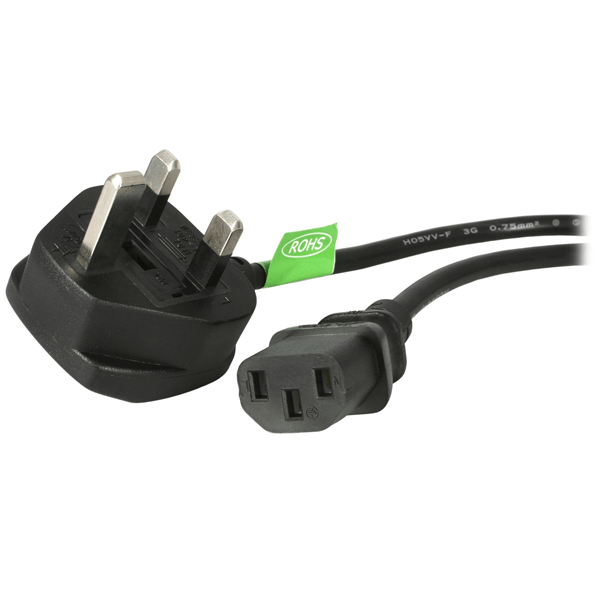 CABLE 1.8M ALIMENTACION BS1363 A C13 REINO UNI DO