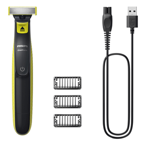 AFEITADORA-PHILIPS-QP2724-10-RECARGABLE-LAVABLE-HUMEDO-Y-SECO-AJUSTABLE-3-PEINES