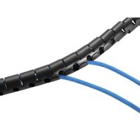 Miniatura 4 de ORGANIZADOR DE CABLES EN ESPIRAL EQUIP 650867 CON CLIP 1 METRO COLOR NEGRO
