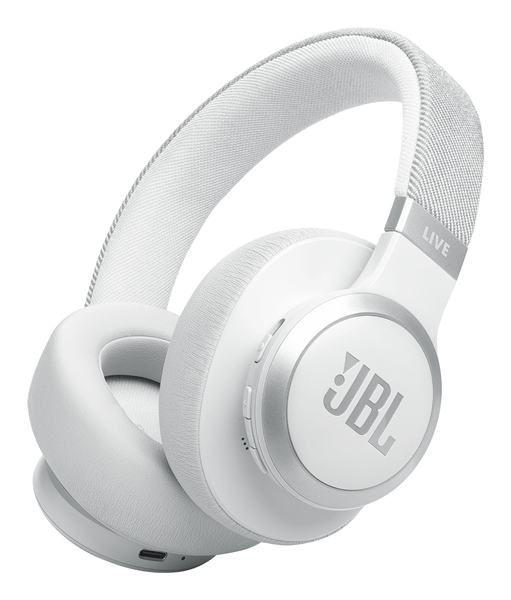 AURICULARES DE DIADEMA JBL LIVE 770 NC WHITE BLUETOOTH