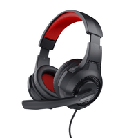 Miniatura 1 de HEADSET TRUST GAMING BASICS 24785 NEGRO MICROFONO PLEGABLE CABLE 2m JACK 3.5mm CONTROL VOLUMEN