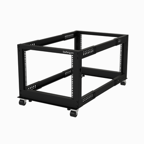 Rack-de-Marco-Abierto-8U-4-Columnas-Ajustable-de-22-a-40IN