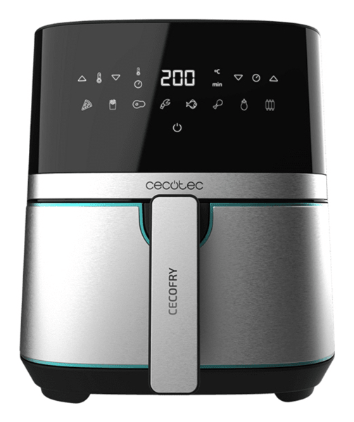 FREIDORA SIN ACEITE CECOTEC 5500 PRO 1700W PANEL TACTIL 8 MODOS