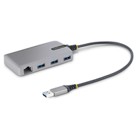 Miniatura 1 de Hub Ladr n USB 3.0 5Gbps de 3 Puertos USB-A - Red Ethernet