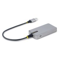 Miniatura 3 de Hub Ladr n USB 3.0 5Gbps de 3 Puertos USB-A - Red Ethernet
