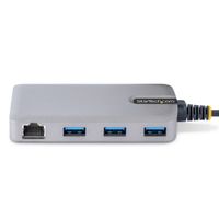 Miniatura 4 de Hub Ladr n USB 3.0 5Gbps de 3 Puertos USB-A - Red Ethernet