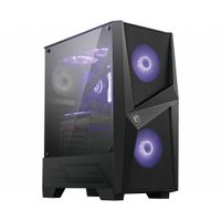 Miniatura 2 de CAJA GAMING MSI MAG FORGE 100M | ATX | RGB | NEGRO