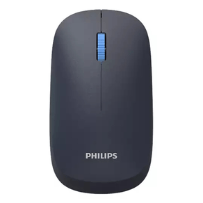 MOUSE-PHILIPS-WIRELESS-Y-BLUETOOTH-SPK7438L-MULTI-DEVICE-2.4GHZ-BT-5.0-4-BOTONES-1600-DPI-NEGRO