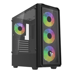 Caja SAVIO  Noctis Glass RGB RGB Negro