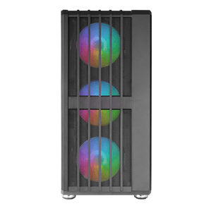 CAJA-ATX-SEMITORRE-GAMING-MARS-GAMING-MCVAULT-FRONTAL-NEGRO-DE-MALLA-VERTICAL-4x120mm-ARGB-3xPCI-VER