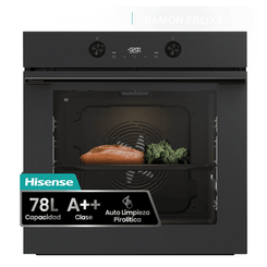 HORNO HISENSE BI64223EPMB PIROLITICO MULTIFUNCION NEGRO