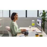 Miniatura 11 de TECLADO LOGITECH WIRELESS WAVE KEYS ERGONOMICO ONDULADO REPOSITOR RECEPTOR BOLT GRAFITO