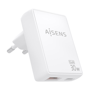 CARGADOR-AISENS-GAN-PARED-30W