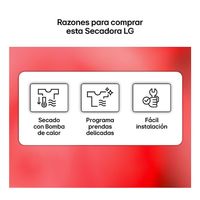 Miniatura 3 de SECADORA CON BOMBA DE CALOR LG RHA1008NDK 8 KG D GRAFITO
