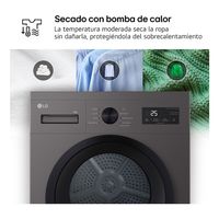 Miniatura 4 de SECADORA CON BOMBA DE CALOR LG RHA1008NDK 8 KG D GRAFITO