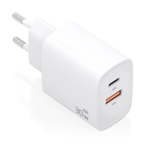 CARGADOR-AISENS-GAN-30W-1XUSB-C-PD3.0-QC4.0-1XUSB-A-QC3.0-BLANCO