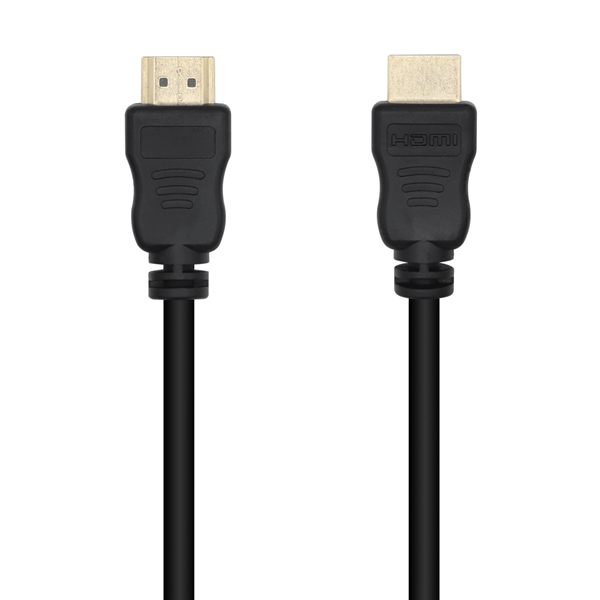 AISENS Cable HDMI V1.4 Alta Velocidad 14+1 CCS, A/M-A/M, Negro, 1.0m