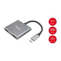 Miniatura 4 de ADAPTADOR USB-C 4IN1  2 X HDMI 4K HUB USB-C CARGA  USB 3.0