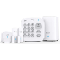 Miniatura 1 de SISTEMA ALARMA EUFY KIT 2x HOMEBASE 2x ENTRY SENSOR 1x KEYPAD 1x MOTION SENSOR