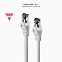 Miniatura 3 de Nanocable Cable red Cat. 8.1 2GHZ SSTP Gris 10m