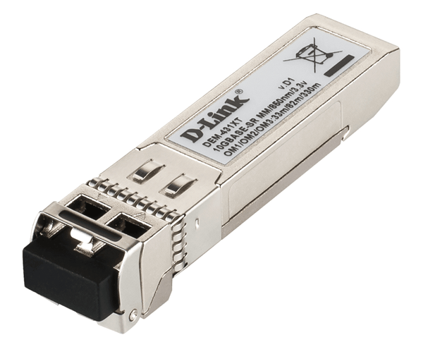 TRANSCEIVER D-LINK DEM-431XT 10GBase-SR SFP+ 80/300m KIT DE 10 UNID