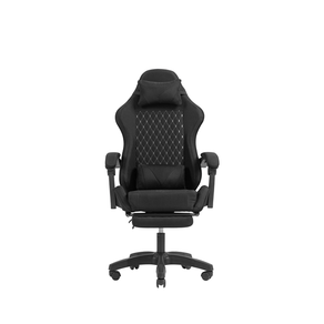 SILLA-GAMER-MARS-GAMING-MGCXFGRB-NEGRA-RECLINABLE-REPOSABRAZOS-AJUSTABLE-REPOSAPIES-COJINES-ACABADO