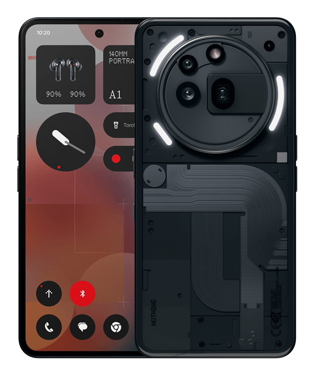 NOTHING Phone (3a) Pro 6.77" 5G 12GB/256GB Negro