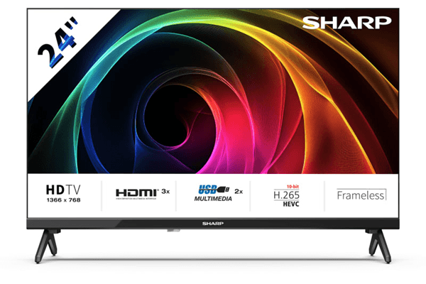 SHARP 24HA1205E NONSMART 24" H