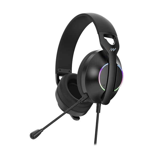 AURICULARES+MICRO NETWAY GAMING HX380 NEGRO