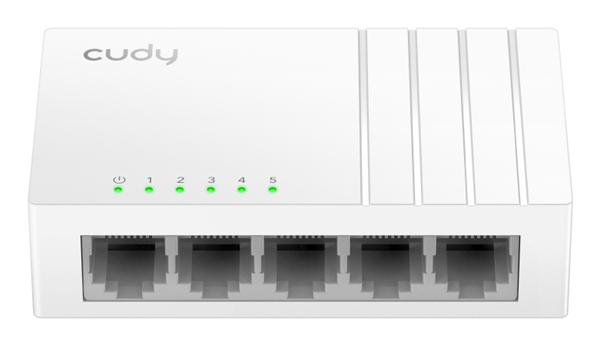 HUB SWITCH 5 PTOS CUDY GS105U GIGABIT USB-C METAL