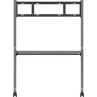 Miniatura 3 de IIYAMA MOBILE CART ON WHEELS, MAX. LOAD 100KG, SUITABLE FOR 55~86", MAX VESA 800X600 COLOR SILVER METALIC (MD-CART02-S1)