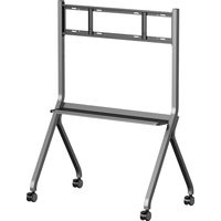 Miniatura 6 de IIYAMA MOBILE CART ON WHEELS, MAX. LOAD 100KG, SUITABLE FOR 55~86", MAX VESA 800X600 COLOR SILVER METALIC (MD-CART02-S1)