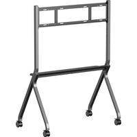 Miniatura 10 de IIYAMA MOBILE CART ON WHEELS, MAX. LOAD 100KG, SUITABLE FOR 55~86", MAX VESA 800X600 COLOR SILVER METALIC (MD-CART02-S1)