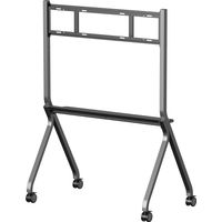 Miniatura 11 de IIYAMA MOBILE CART ON WHEELS, MAX. LOAD 100KG, SUITABLE FOR 55~86", MAX VESA 800X600 COLOR SILVER METALIC (MD-CART02-S1)