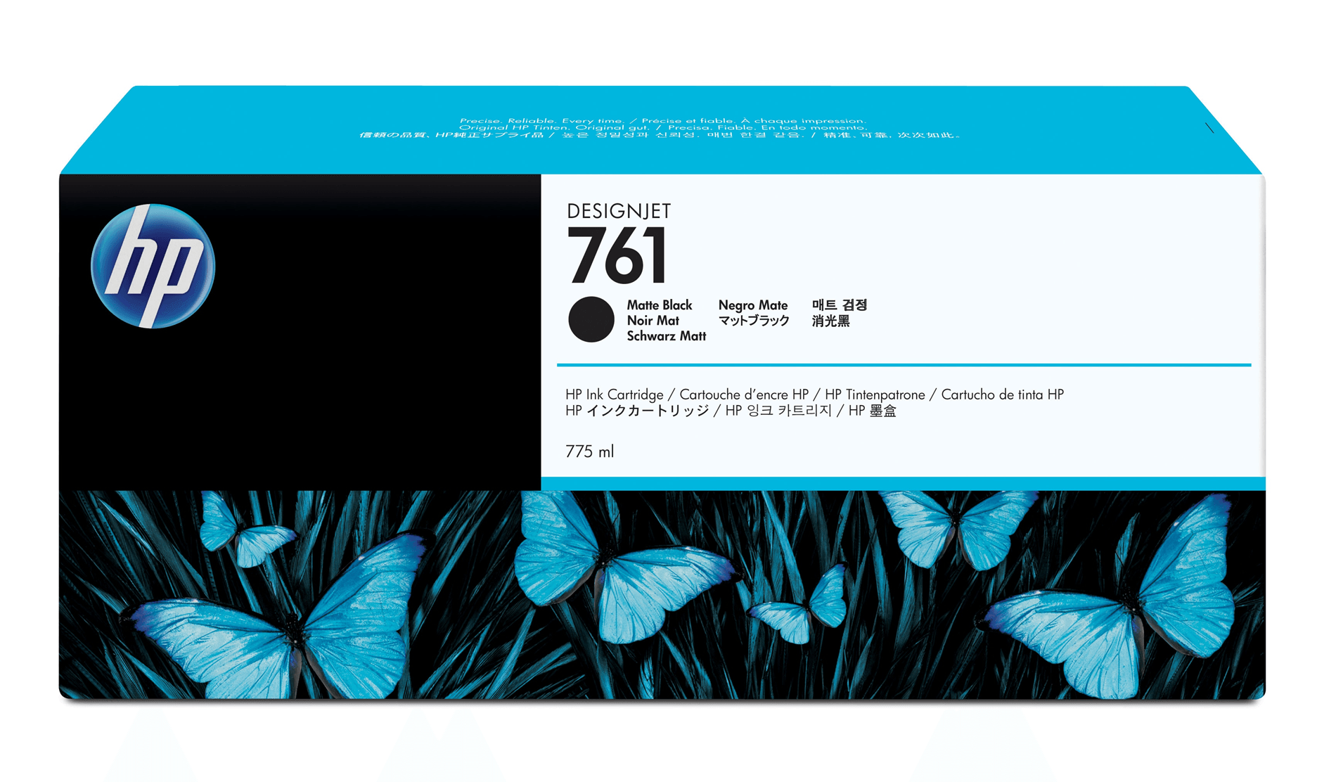 HP No 761 Ink Cart/Matte Black