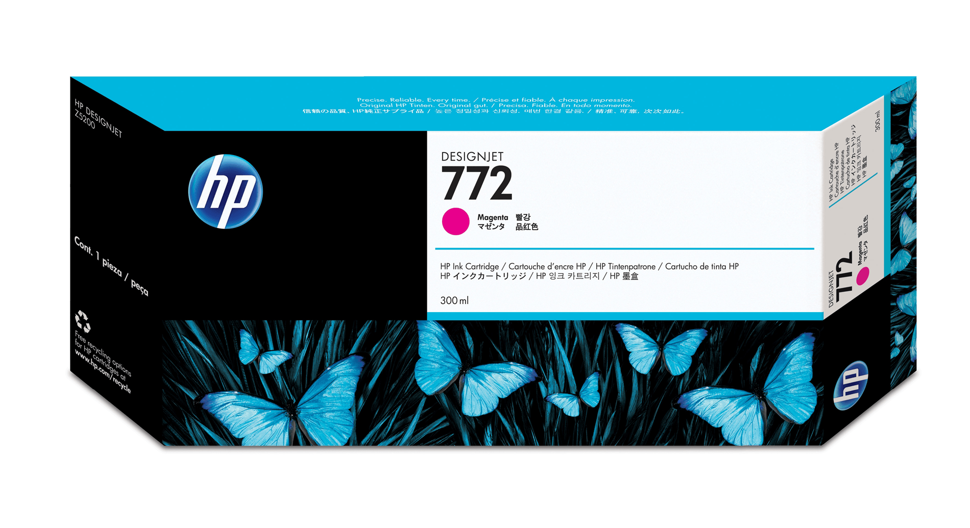 HP 772 Magenta Designjet Ink Cart