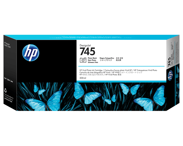 HP DesignJet 745 Cartucho Negro Foto 300ml