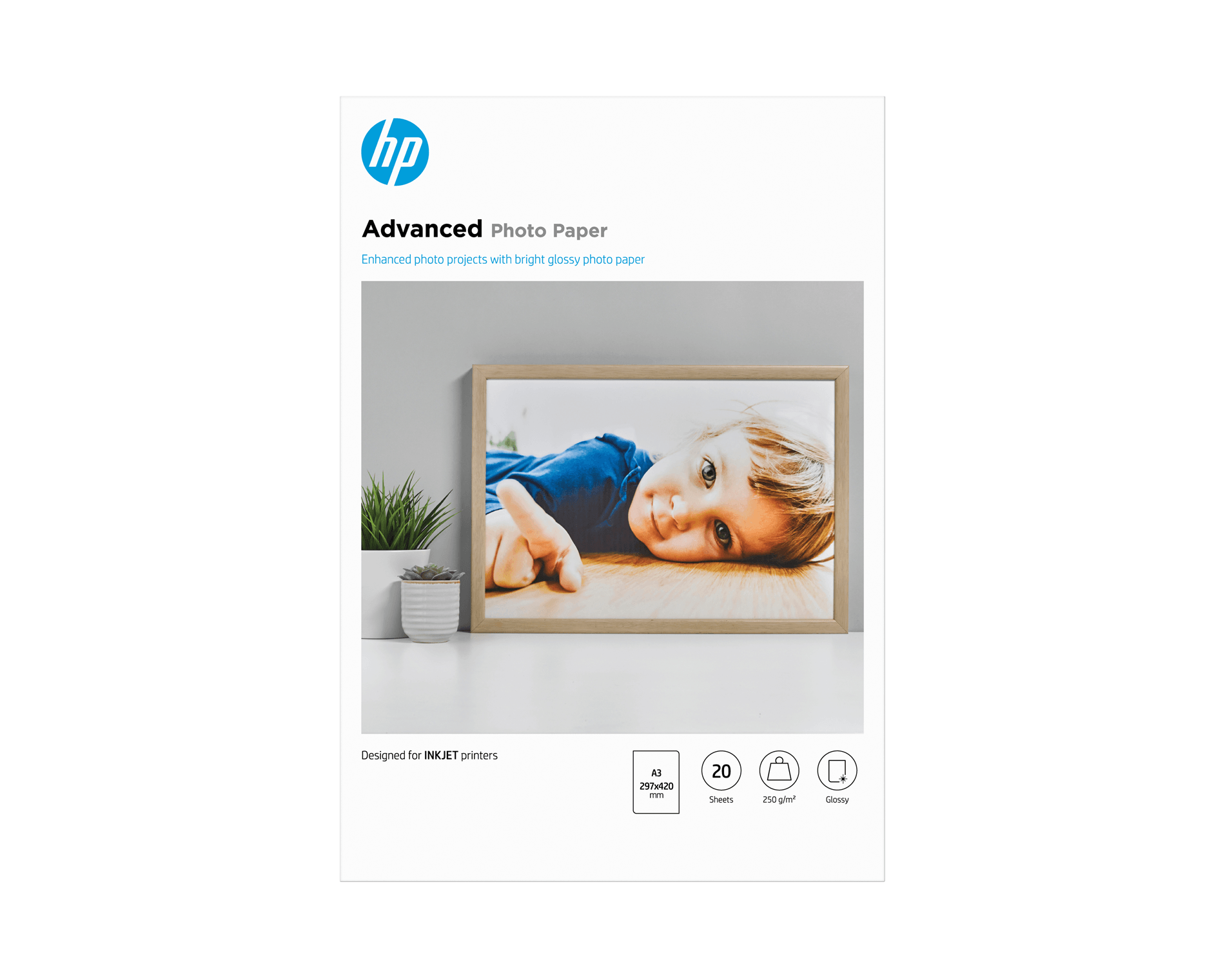 HP ADVANCED GLOSSY PHOTO PAPER
