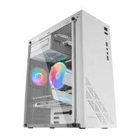 Miniatura 5 de Caja MARS GAMING  MC100W Caja PC ATX Ventilador 90mm FRGB Convect-Cool BlancoRGB Blanco