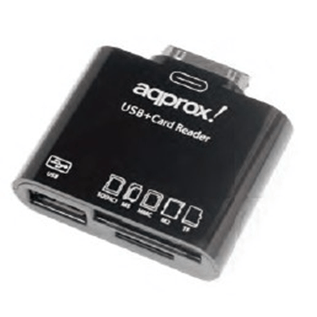 LECTOR MULTITARJETA APPROX APPCRS PARA SAMSUNG - Imagen 1 de 2 LECTOR MULTITARJETA APPROX APPCRS PARA SAMSUNG - Imagen 1 de 2