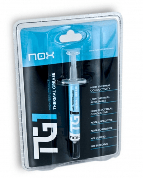 nox pasta térmica tg-1 alto rendimiento 4g