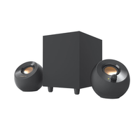 Miniatura 1 de ALTAVOCES CREATIVE PEBBLE PLUS 2.1 USB NEGRO