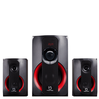 Miniatura 1 de ALTAVOCES 2.1 HIDITEC H400 NEGRO BLUETOOTH/SD/USB