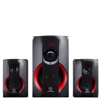 Miniatura 2 de ALTAVOCES 2.1 HIDITEC H400 NEGRO BLUETOOTH/SD/USB