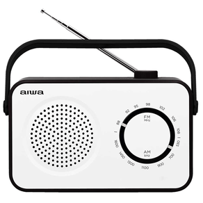 RADIO-VINTAGE-CON-ALTAVOZ-AIWA-R-190BW-AM-FM-ALTAVOZ-4--Y-JACK-3.5mm-DISE--O-SOFT-TOUCH-STYLISH-COLOR